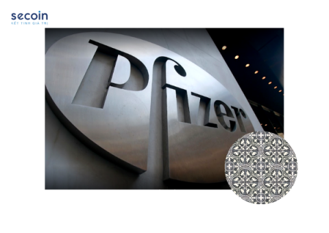 Gạch bông Terrazzo Secoin tại Trụ sở Pfizer -  New York, Mỹ